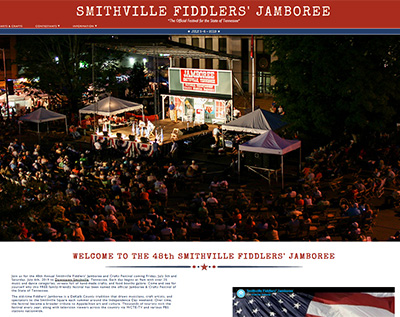 Smithville Fiddlers' Jamboree website
